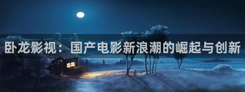 北京保利剧场：卧龙影视：国产电影新浪潮的崛起与创新